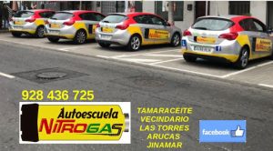 Autoescuela Nitrogas en Tamaraceite provincia Las Palmas de Gran Canaria