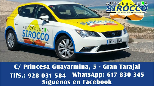 Autoescuela Sirocco en Gran Tarajal provincia Las Palmas de Gran Canaria