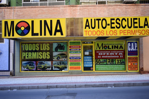 Autoescuela Molina Andalucía en Málaga provincia Málaga