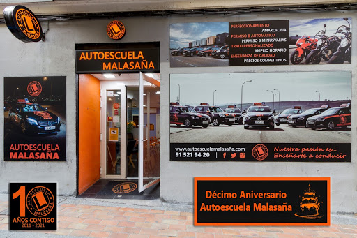 Autoescuela Malasaña en Madrid provincia Madrid
