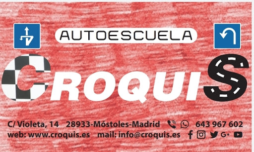 Autoescuela Croquis en Móstoles provincia Madrid