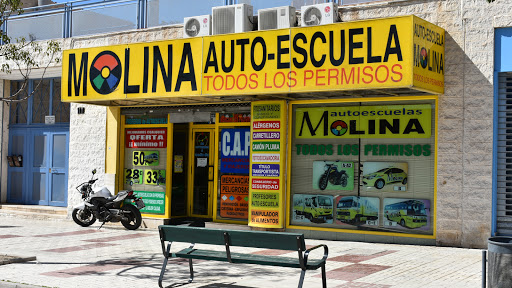 Autoescuela Molina Rosaleda en Málaga provincia Málaga