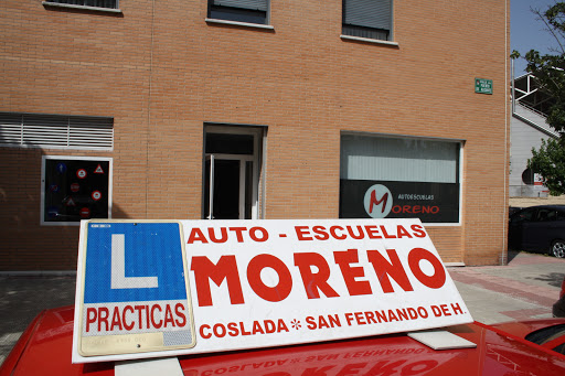 Autoescuela Moreno en Coslada provincia Madrid